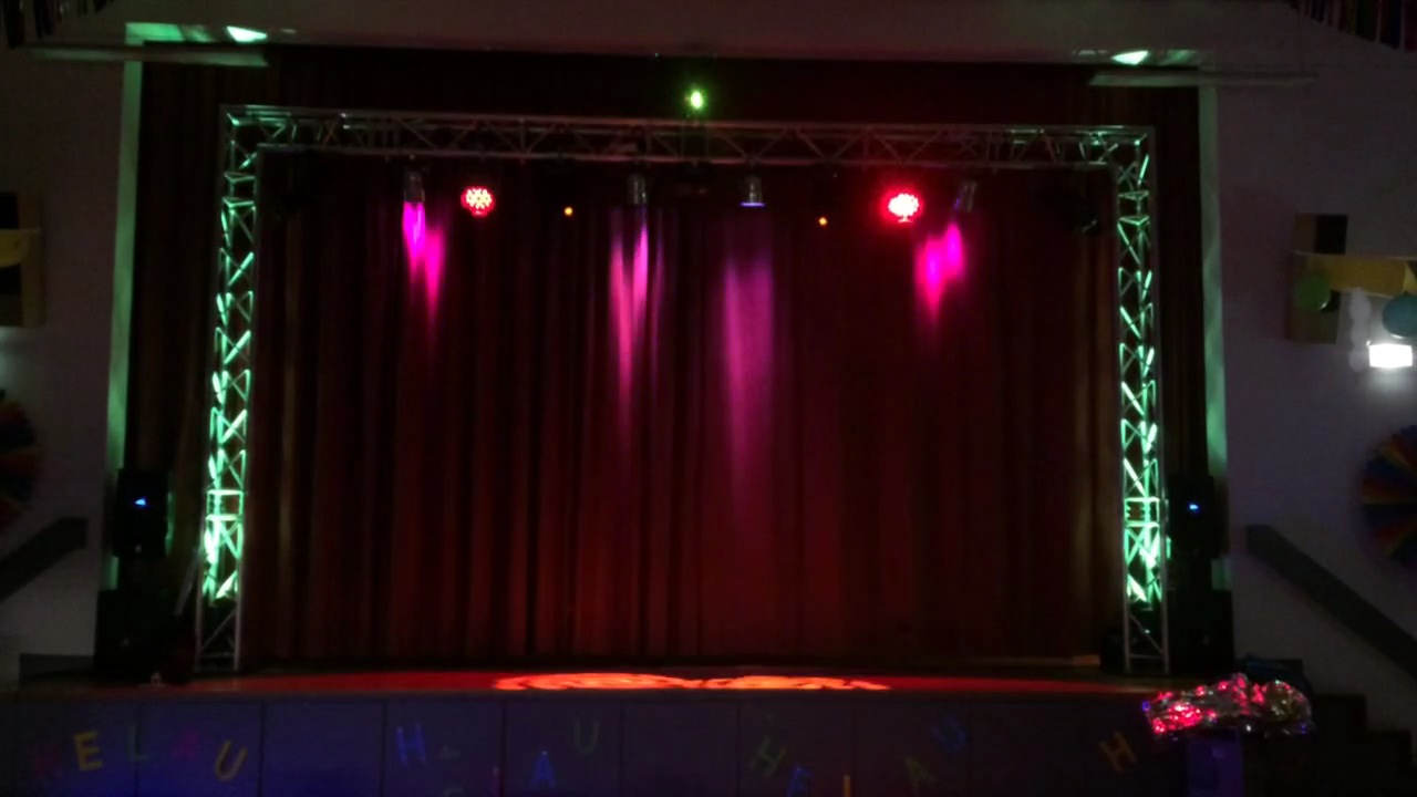 B&uuml;hnen-Setup 3. Obrigheimer Benifizfasching 2014